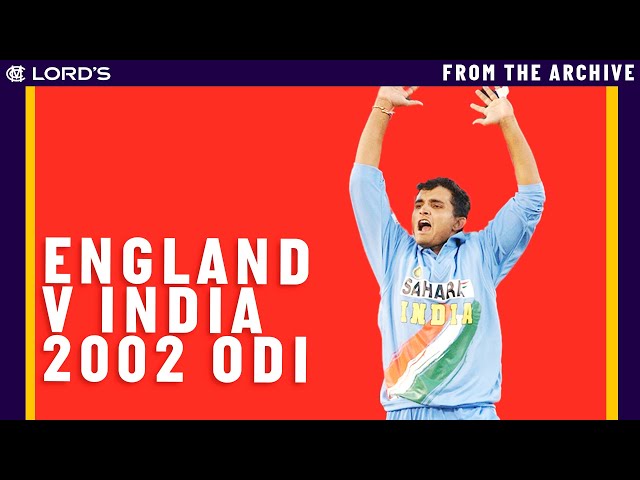 Sourav Ganguly relives India's 2002 ODI final win | India vs England | Lord's