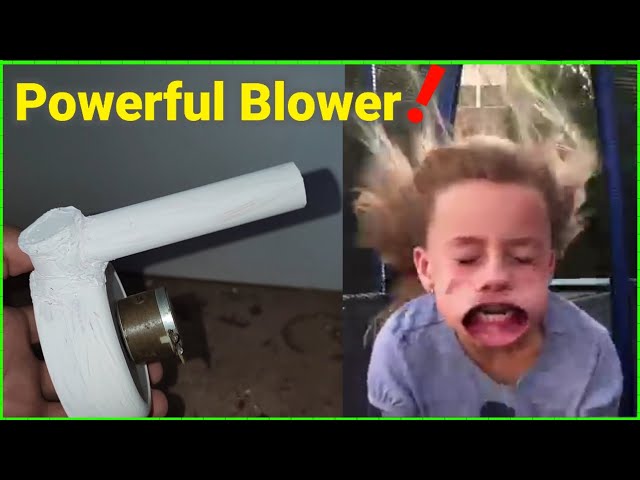How to make Powerful Air Blower | Multi Blower  | Diy Blower | Dry Anything you want 😲😱
