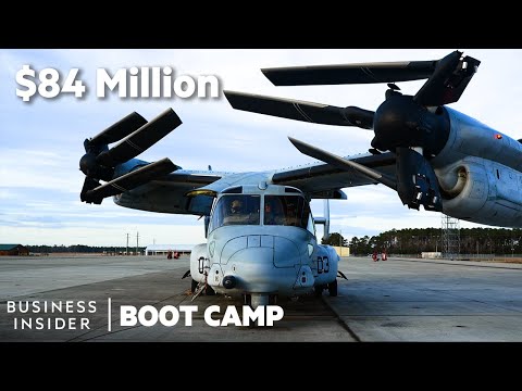 How Marine Pilots Fly The $84 Million Osprey | Boot Camp