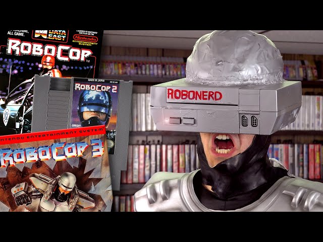 RoboCop NES Games - Angry Video Game Nerd (AVGN)
