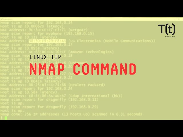 How to use the nmap command: 2-Minute Linux Tips