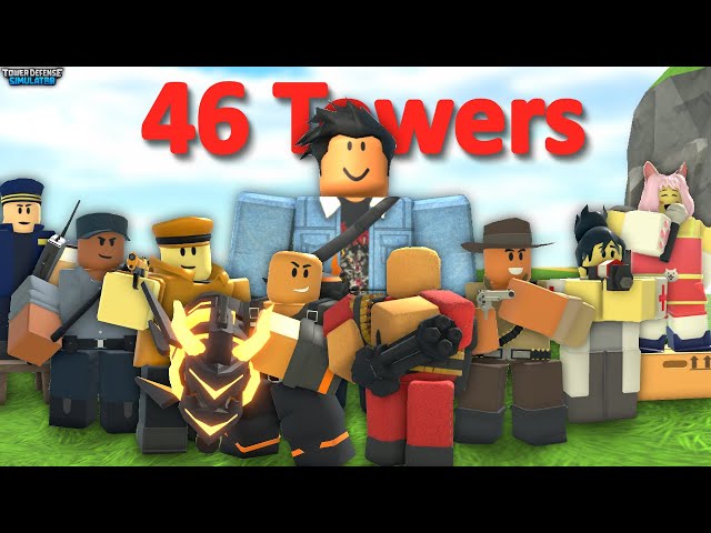 I Used EVERY Tower in Roblox Tower Defense Simulator