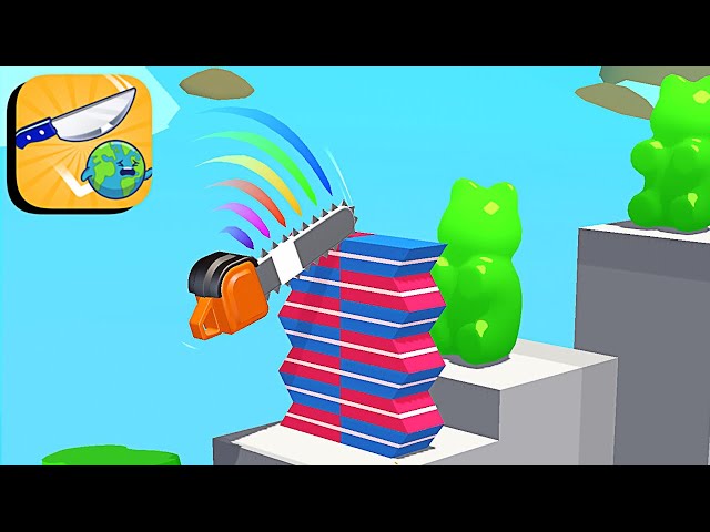 Slice It All ​- All Levels Gameplay Android,ios (Levels 1077-1078)