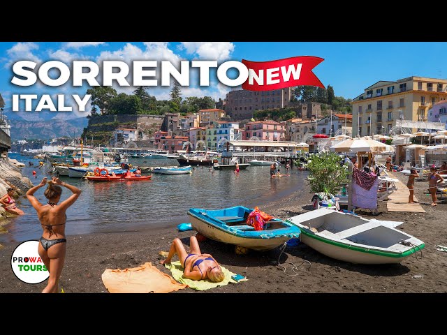 Sorrento, Italy Walking Tour - 4K60fps with Captions *NEW*