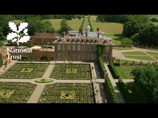 Discover the formal garden at National Trust Hanbury Hall, a rare design by gardener George London,