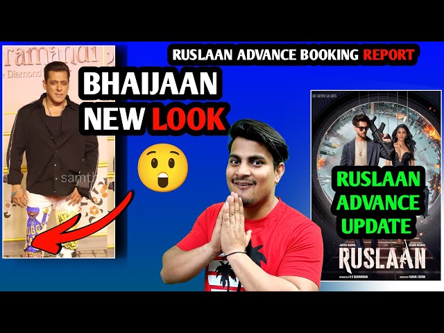 Salman Khan New Look Viral | Ruslaan Movie Advance Booking Report | Ruslaan Update #ruslaan #salman