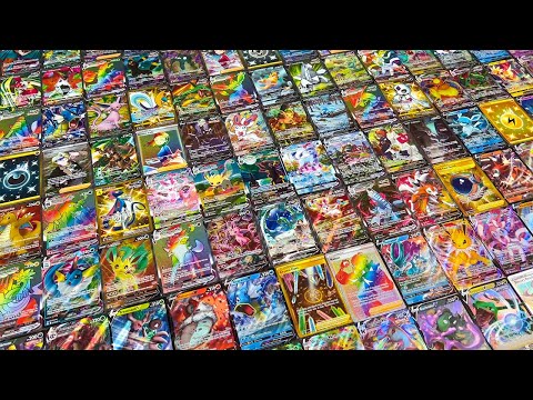 My 100% COMPLETE Evolving Skies Pokemon Card Collection!