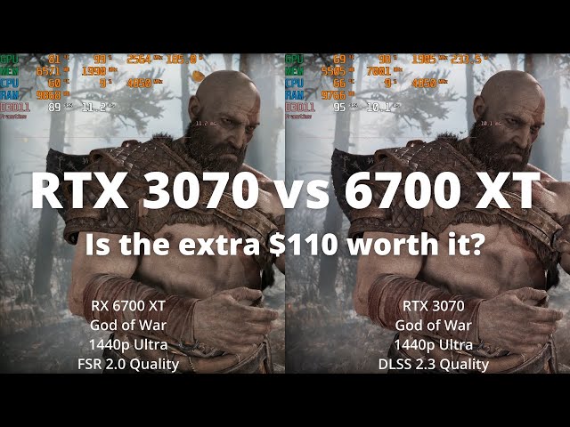 RTX 3070 vs RX 6700 XT: The Ultimate Comparison