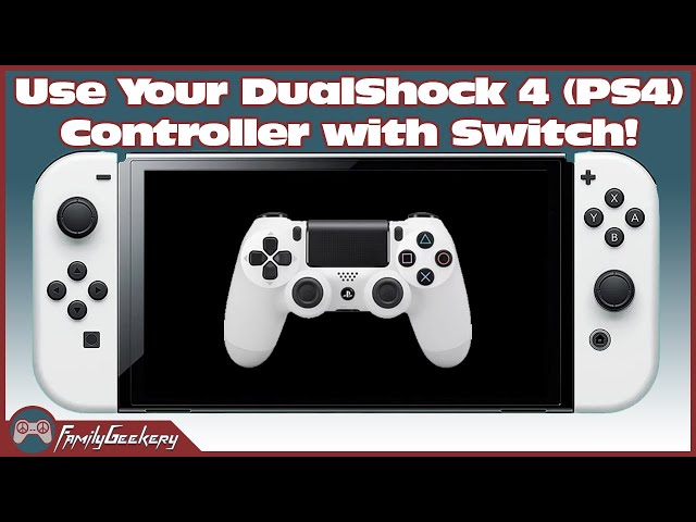 How to Connect a PS4 Controller to Nintendo Switch (DualShock 4)