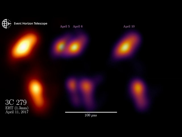 Telescope peers into the dark heart of a quasar