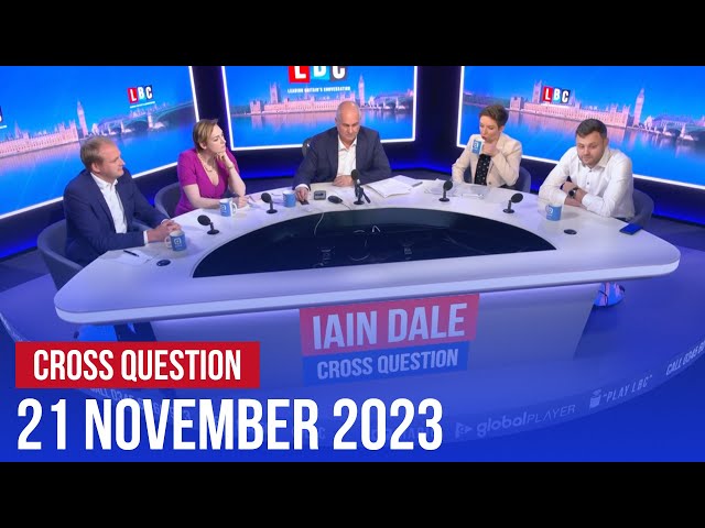 Iain Dale hosts Cross Question 21/11 | Watch again