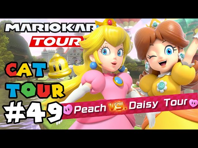Mario Kart Tour: Cat Tour 100% & Peach vs. Daisy Tour Coming!! Gameplay Walkthrough Part 49