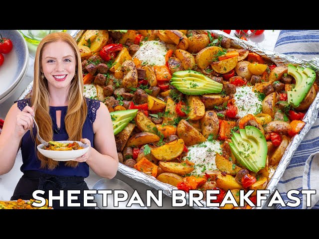 Easy Sheet Pan Breakfast Potatoes Recipe | One-Pan Breakfast!