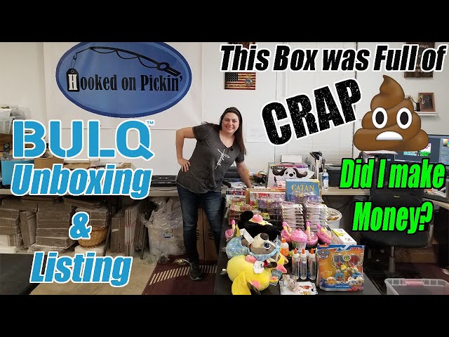 Bulq.com Unboxing of Toys & General Merchandise - Brand New! - Profits revealed - Online Reselling