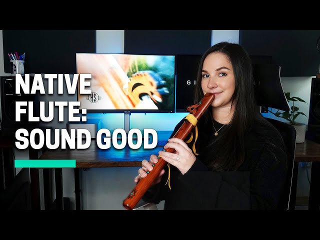 How To Sound Good On The Native Flute | Breathing & Producing A Clean Sound | Learn The Native Flute