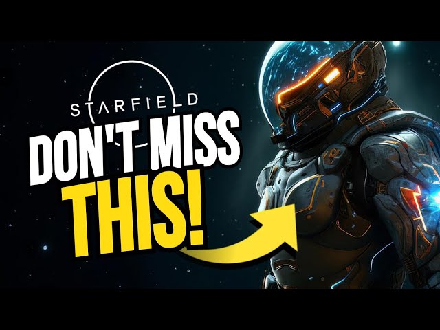 🚨 Secret Armor, Ships & Weapons?! Get The Ultimate BEST START In Starfield!