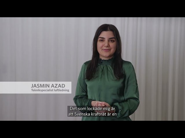 Jasmin berättar om varför hon sökte till aspirantprogrammet