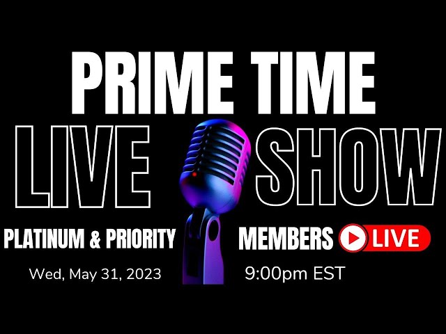 More BIG changes ahead! Platinum & Priority Members LIVE show