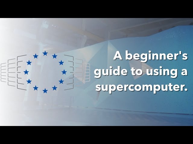 What does accessing a supercomputer look like?