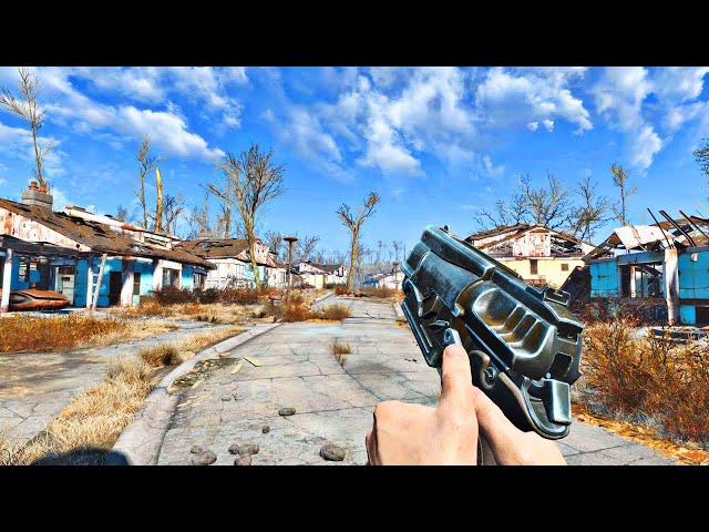 Fallout 4 NEW update ps5 60fps LOOKS ABSOLUTELY Ultra Realistic Graphics  Gameplay [PS5 4K 60FPS]