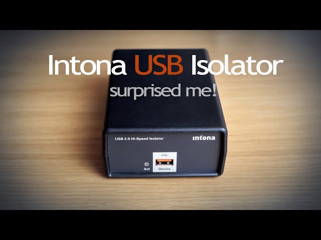 Intona USB 2.0 Hi-Speed Isolator (Industrial Version) Impressions