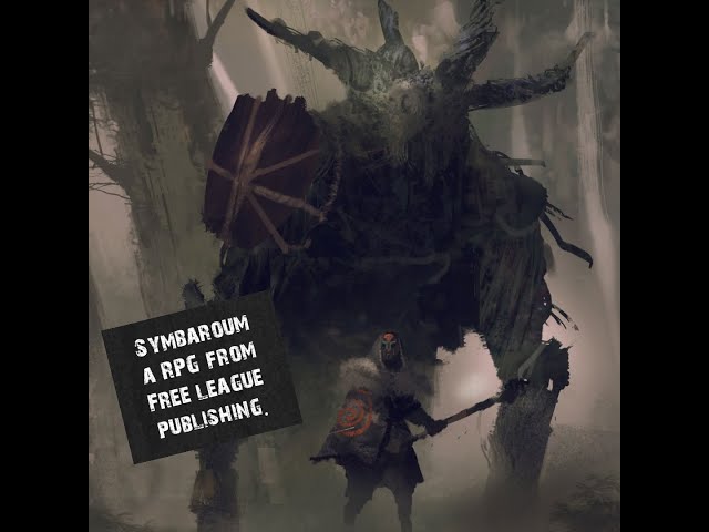 Symbaroum a pen and paper RPG from Free league publishing