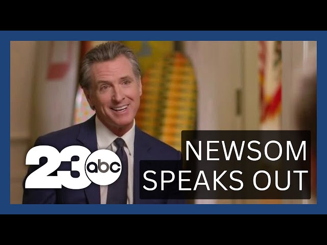 Newsom speaks on presidential election