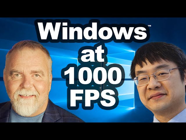 Windows at 1000 Frames Per Second:  The Raymond Chen Interview