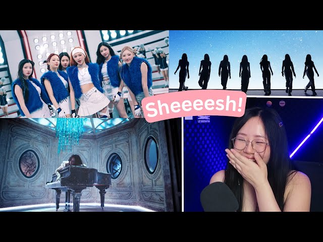 First Time Reacting to BABYMONSTER 'SHEESH' + 'BATTER UP' + 'Stuck in the Middle' + 'DREAM'