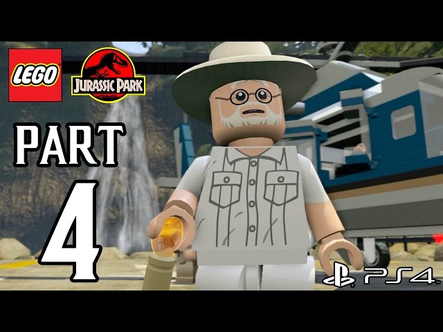 LEGO Jurassic World Walkthrough PART 4 (PS4) Gameplay No Commentary[1080p] TRUE-HD QUALITY