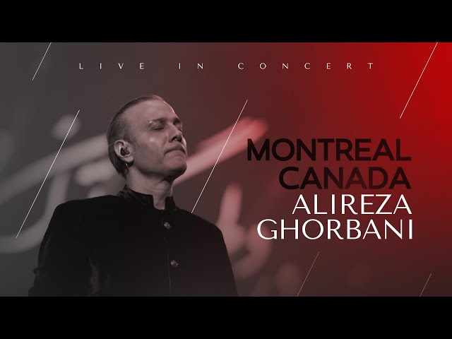 Alireza Ghorbani at the concert in Montreal, Canada کنسرت علیرضا قربانی در مونترال کانادا