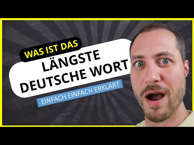 Das längste deutsche Wort - ein Sprachwissenschaftler erklärt, welches wirklich das längste ist!