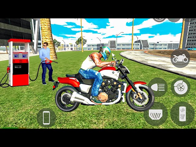 Yamaha VMAX Bike Driving Games: Indian Bikes Driving Game 3D - Android Gameplay