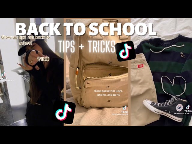 BACK TO SCHOOL TIPS + TRICKS// tik tok compilation