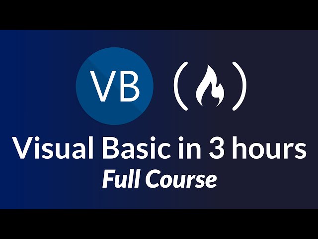 Visual Basic (VB.NET) – Full Course for Beginners