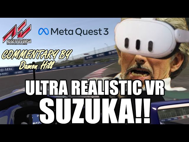 Suzuka VR Hotlap Williams FW16 | Assetto Corsa | Meta Quest 3