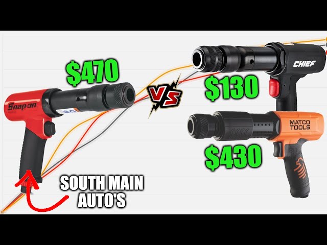 Snap On Takes on Harbor Freight & Matco for Most Powerful Air Hammer Finale