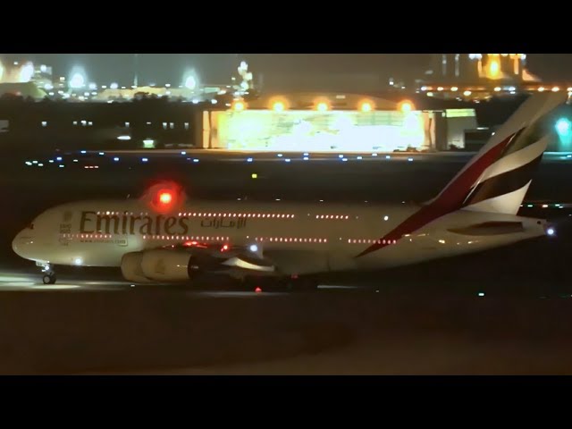 BRILLIANT Late Night Heavy Aircraft Takeoffs | Brisbane Airport Plane Spotting