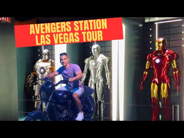 🔥 Nerdthusiast Visits Avengers Station in Las Vegas | Marvel Walk Around Vlog | Iron Man Collection