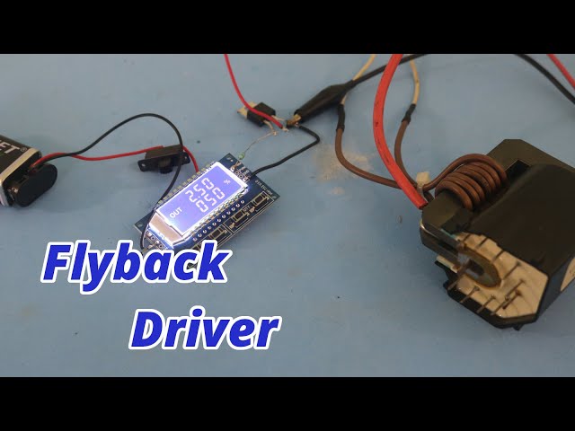 High Voltage Flyback Driver with PWM