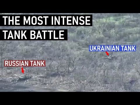 The most Intense Tank Battle yet in Ukrainian war - Analysis