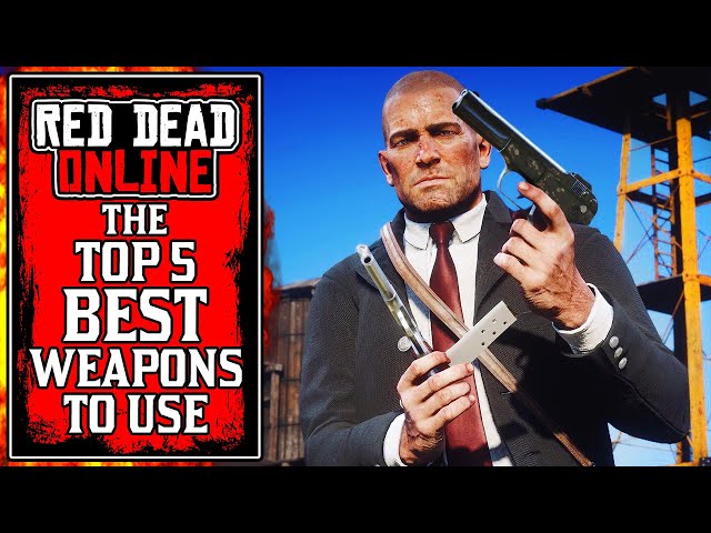 Top 5 BEST GUNS You NEED To Use in Red Dead Online (RDR2 Best Weapons)