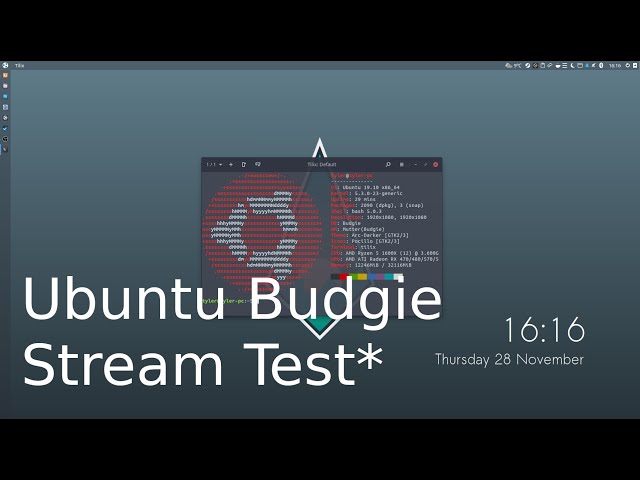 Setting Up Ubuntu Budgie 19.10