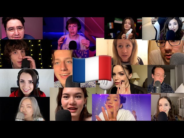 ASMR people trying to speak French - Daily Dose of ASMR