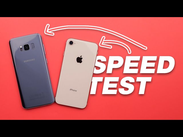 iPhone 8 vs s8 Speed Test in 2020! which one is faster?? 👀