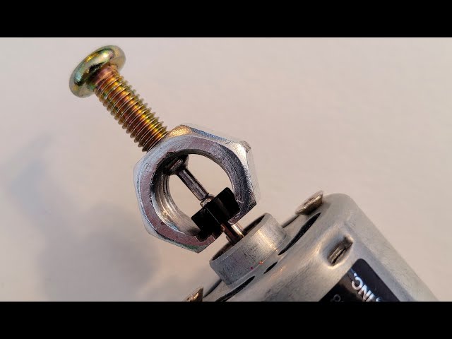 DIY - Turn your screw nut to a mini pinion gear puller