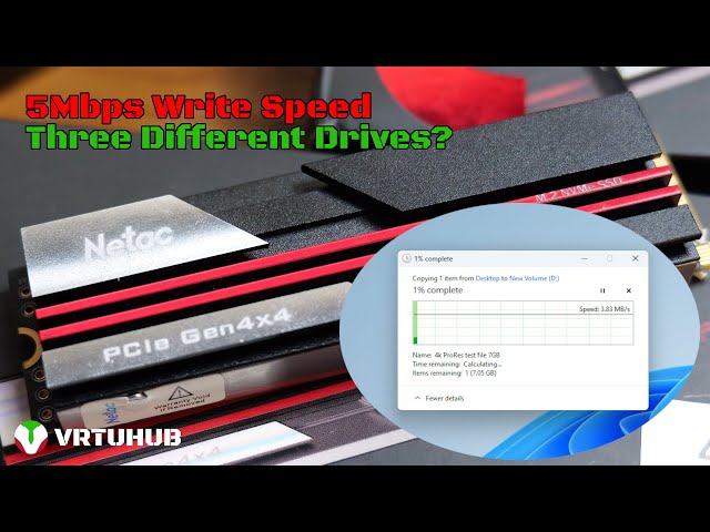 World's Slowest NVME Drives ft Poor Quality Control & Support - Netac NV7000 Review