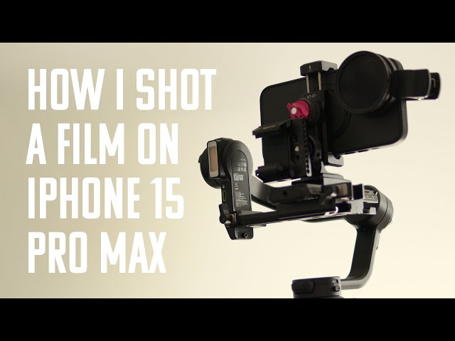 iPhone 15 Pro Short Film Behind The Scenes