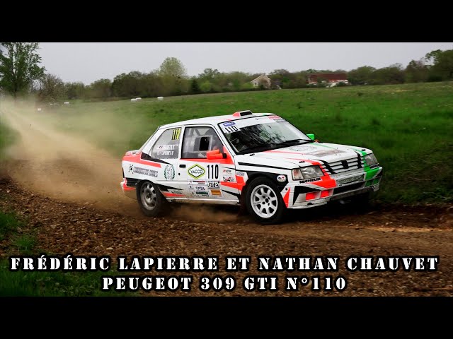 Rallye Terre des Causses 2024 - Peugeot 309 GTI N°110 - Frédéric LAPIERRE et Nathan CHAUVET