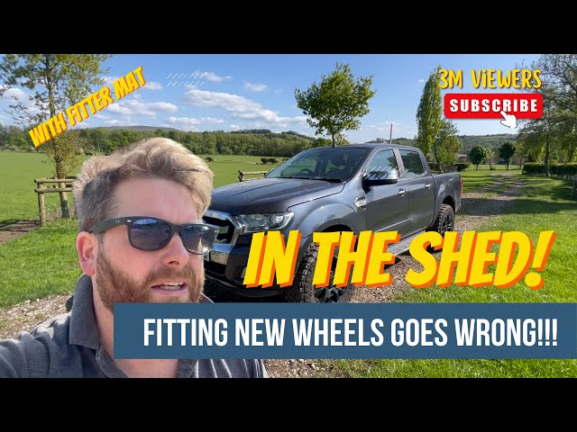 In The Shed Ep. 3: Fitting Stupidly Big New Wheels and Spacers To My Ford Ranger Goes Wrong!